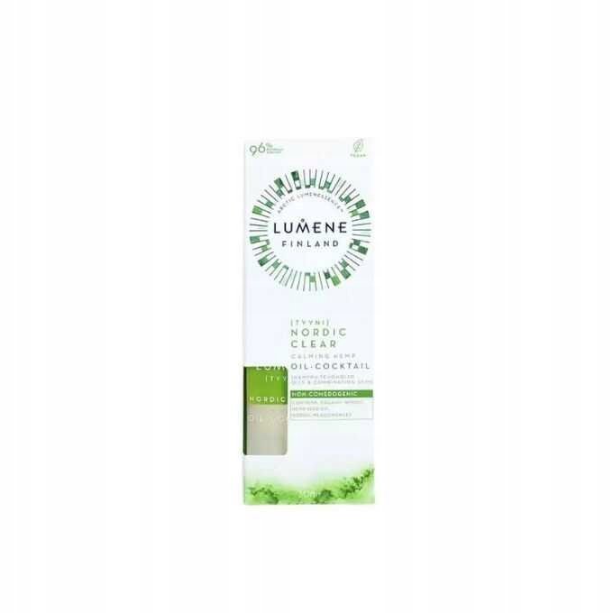 Lumene LUMENE - TYYNI - NORDIC CLEAR - CALMING HEMP OIL COCTAIL - Kojący koktajl - 30 ml