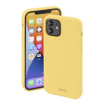 Hama Etui MagCase Finest Sense PRO do Apple iPhone 12/12Pro Żółty