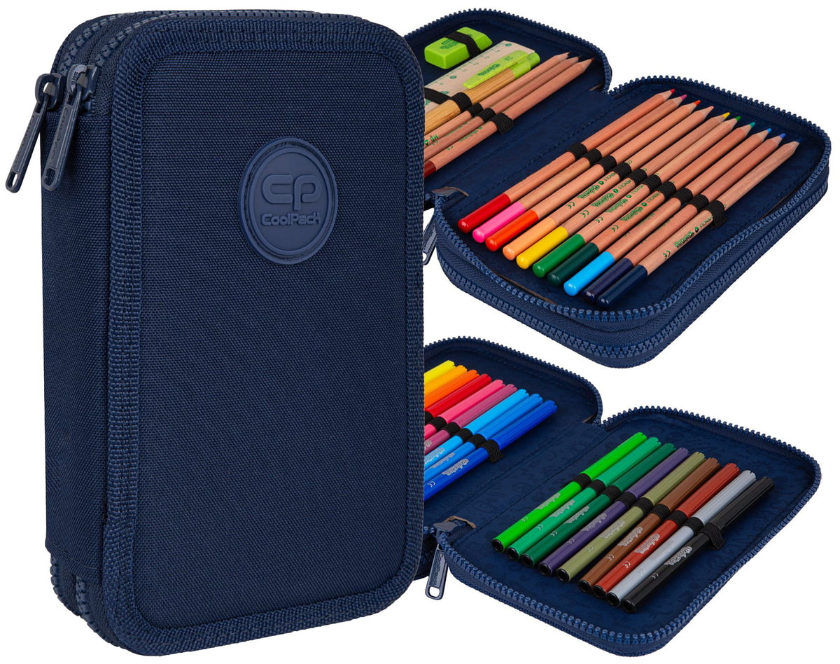 Patio Piórnik podwójny z wyposażeniem Jumper 2 Rpet Blue CoolPack F066638