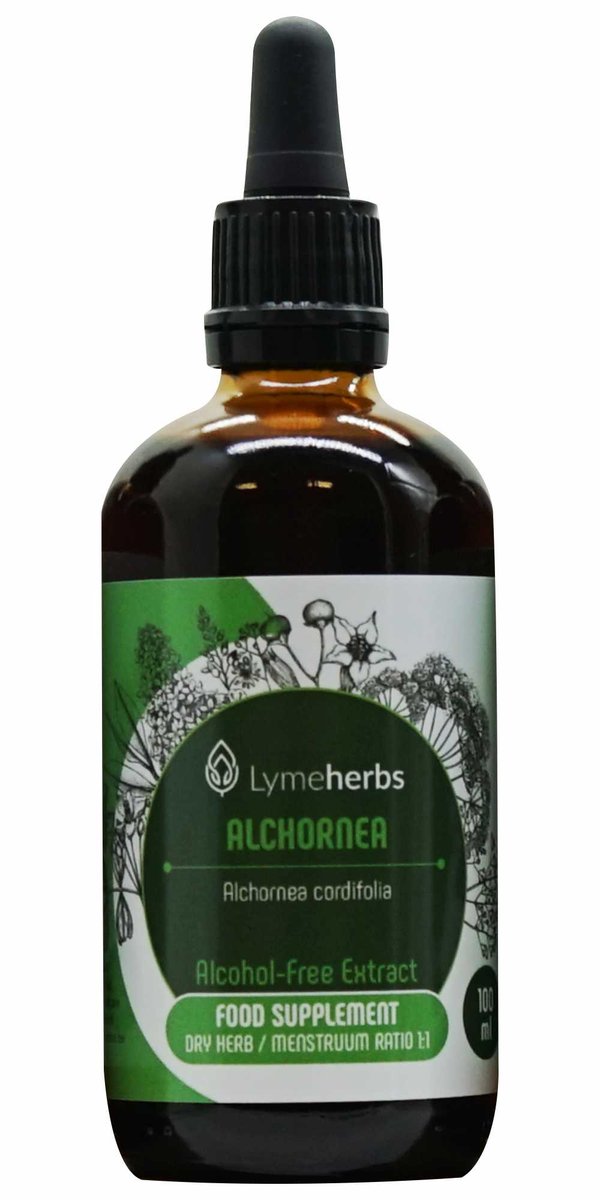 Lymeherbs, Alchornea ekstrakt bezalkoholowy 1:1, 100ml