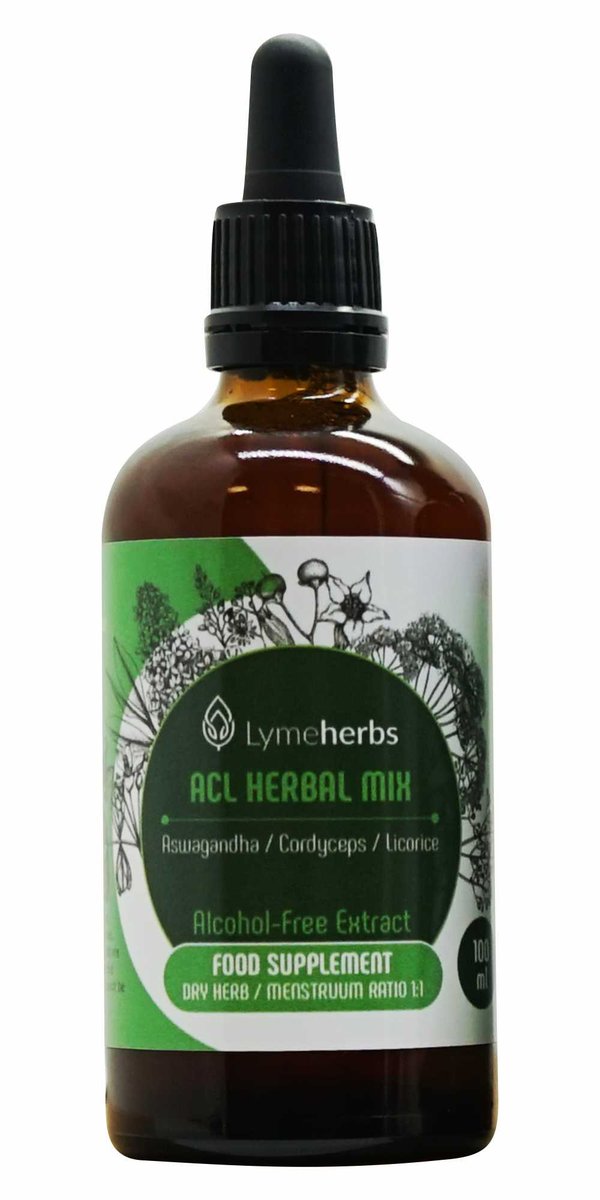 Lymeherbs, ACL Herbal Mix ekstrakt bezalkoholowy 1:1, 100ml