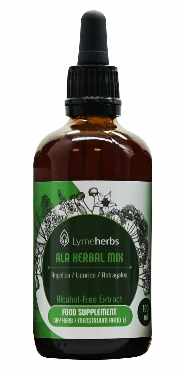 Lymeherbs, ALA Herbal Mix ekstrakt bezalkoholowy 1:1, 100ml