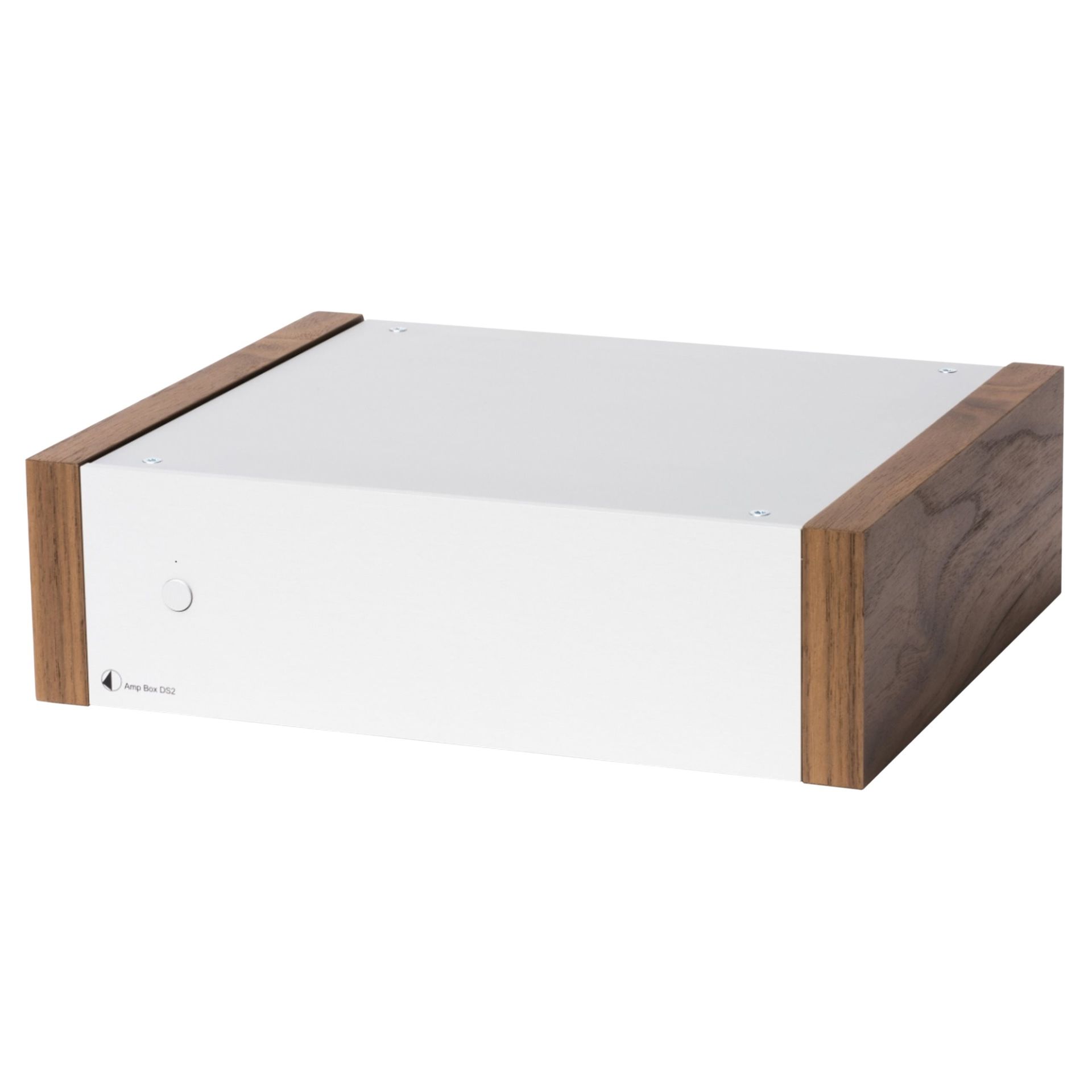 Pro-Ject Amp Box DS2 – Wzmacniacz mocy + Drewniane panele boczne Silver / Walnut