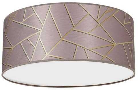 Lampa sufitowa ZIGGY PINK, MLP7585, 40 cm, różowy/złoty, 2x60W E27