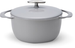 Garnek żeliwny UNILLOY Grey 22 cm [UC220GR]