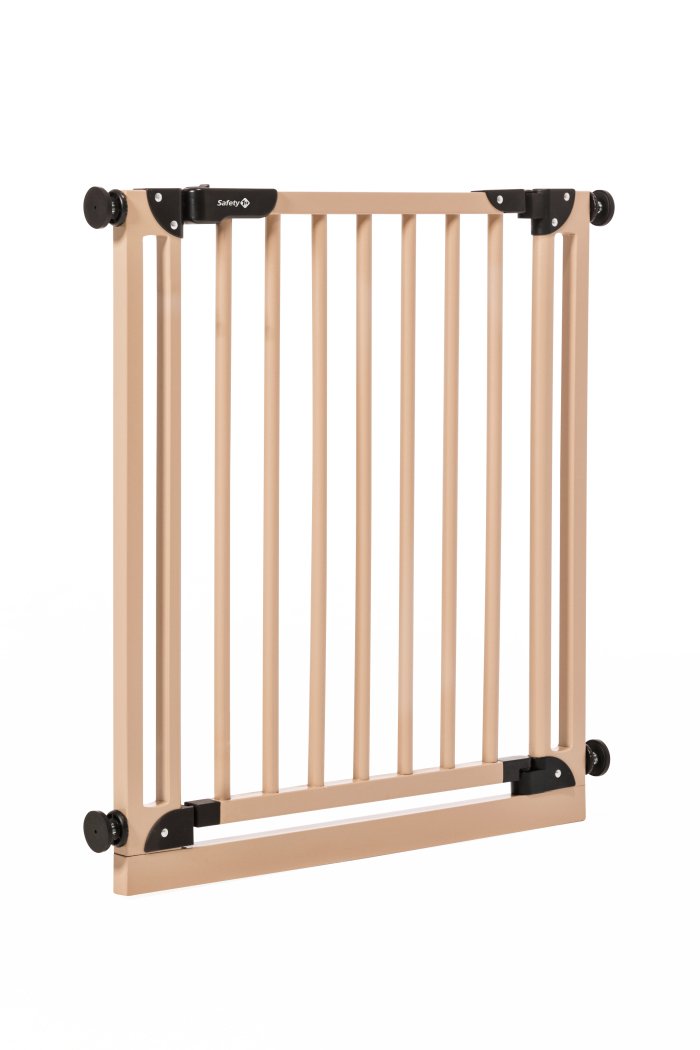 Safety 1st, Bramka Essential Wooden Gate, Warm Taupe