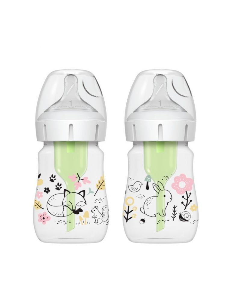 Dr Brown's Butelka szeroka szyjka Options+ 150ml 2 pak lis