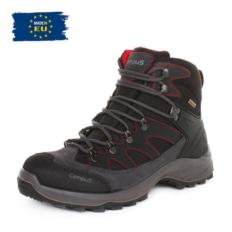 Wysokie buty turystyczne Campus Rocker Fire 2 czarne Rozmiar: 41