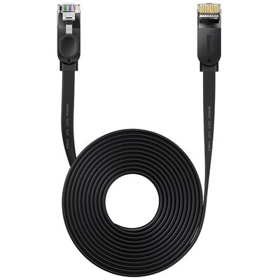 Kabel sieciowy Baseus Ethernet RJ45, 1Gbps, 10m (czarny)