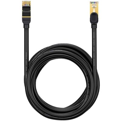 Kabel sieciowy Baseus Ethernet RJ45, 10Gbps, 15m (czarny)