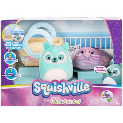 Squishville by Squishmallows Squishville Squishmallows Plusz Pool Party SQM0209