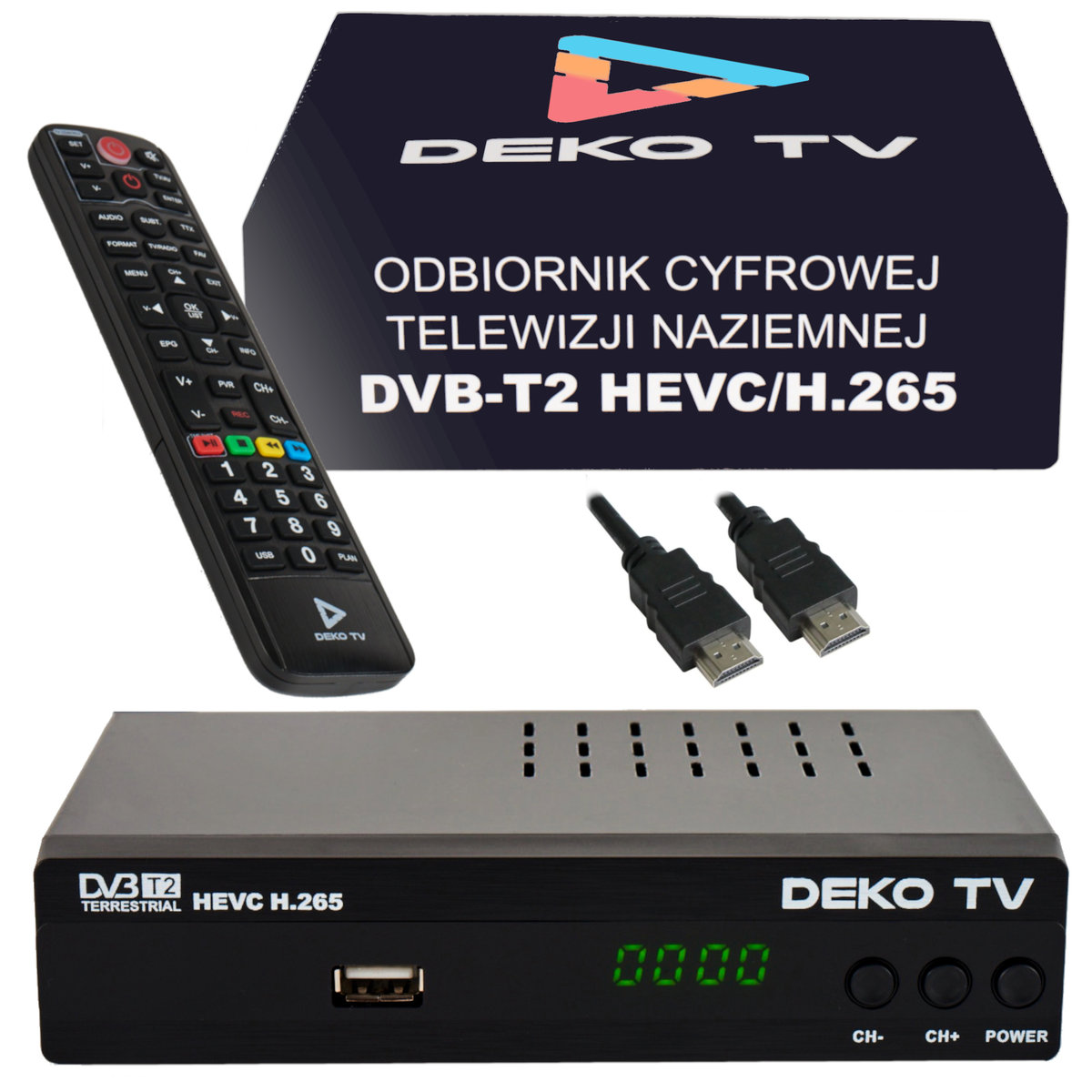 DEKO TV DekoTV Pro czarny