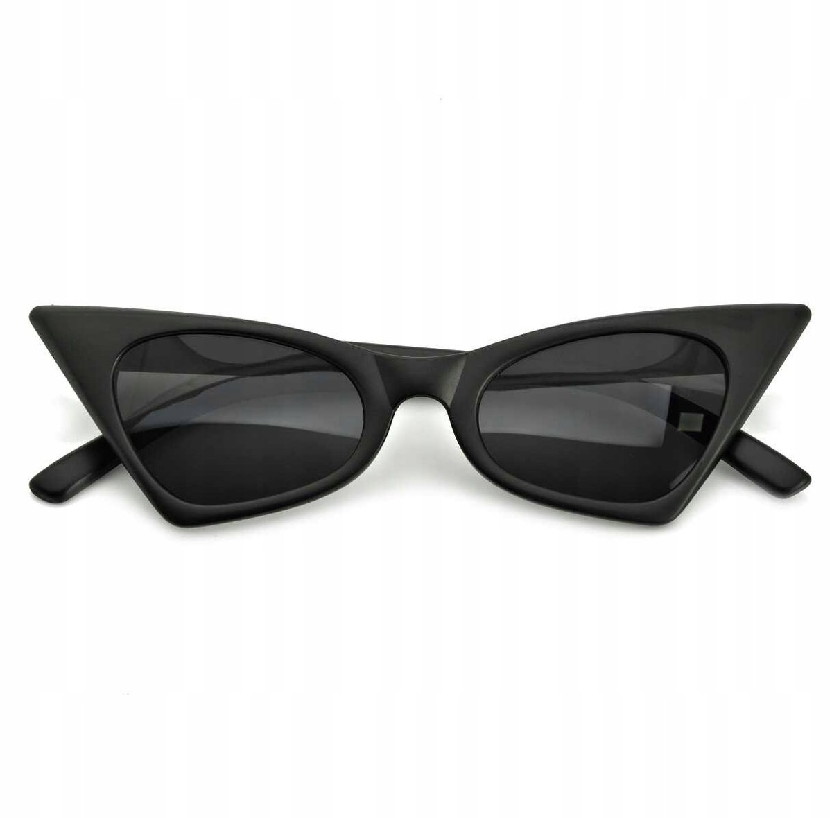 Okulary Damskie Przeciwsłoneczne KOCIE OCZY Czarne