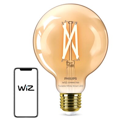 Inteligentna żarówka LED PHILIPS WFB G95 920-50 AMB 1PF 6 7W E27 Wi-Fi