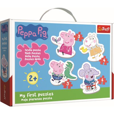 Trefl Puzzle Baby Classic Urocza Świnka Peppa 36086