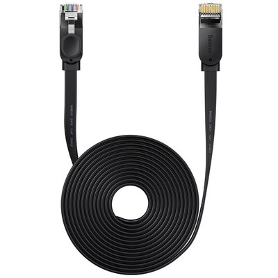 Kabel sieciowy Baseus Ethernet RJ45, 1Gb, 15m (czarny)