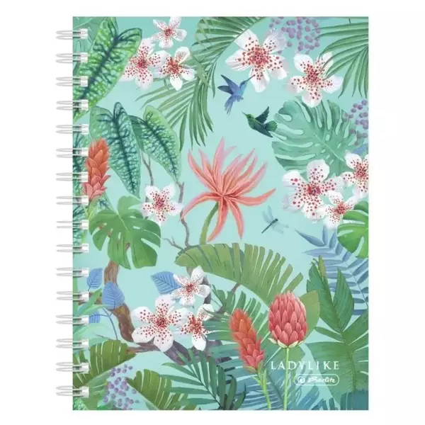 Brulion na spirali A5/100K kr Ladylike (2szt) - HERLITZ