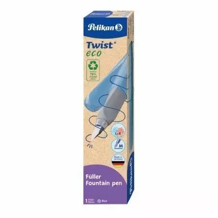 Pióro wieczne Twist Eco M niebieskie - PELIKAN