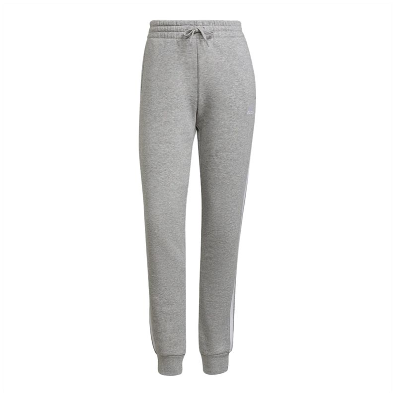 Spodnie adidas Essentials Fleece 3-Stripes GV6020 - szare - Adidas