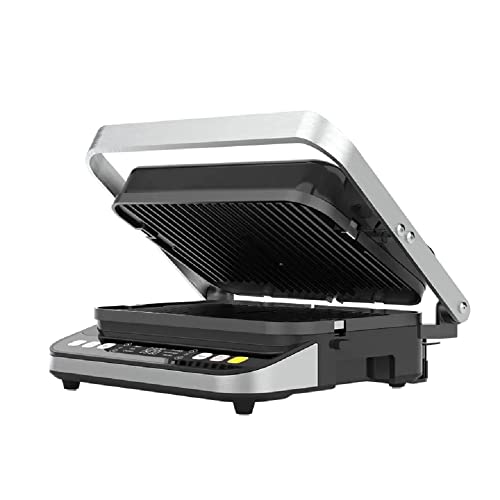 AENO Grill kontaktowy EG5 180° otwór maks. 230 °C stal nierdzewna/czarny