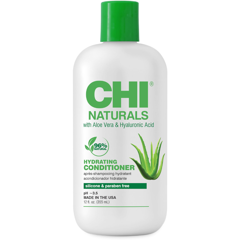 CHI Naturals Aloe Vera, odżywka nawilżająca do włosów, 340ml