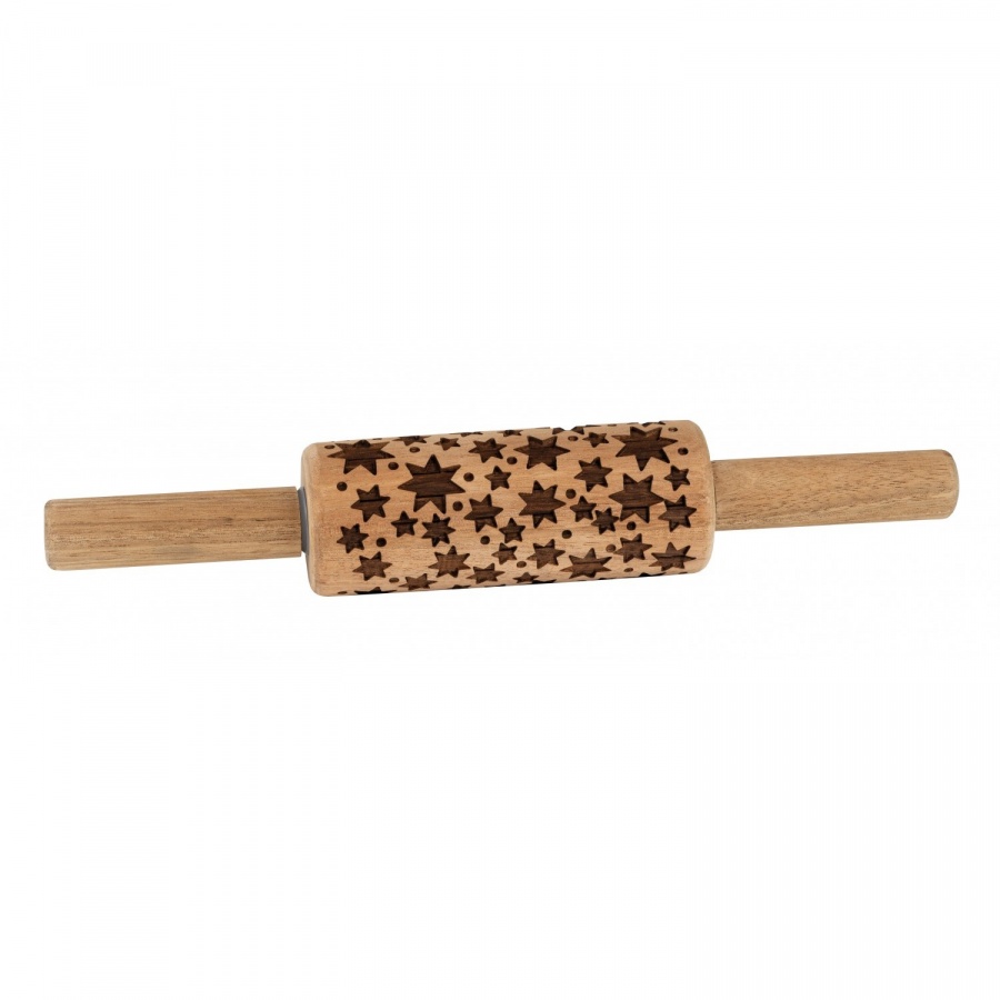 Wałek do ciasta, gwiazdki kod: C90575 + Sprawdź na SuperWnetrze.pl