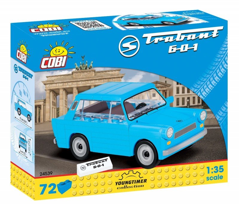 Cobi Cars Trabant 601 72kl 24539