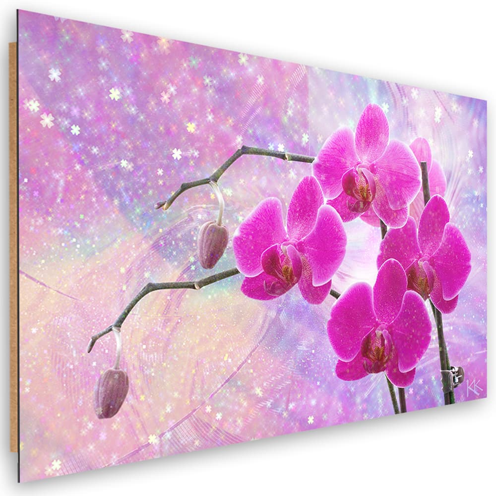 Obraz Deco Panel, Eteryczna orchidea abstrakcja (Rozmiar 90x60)
