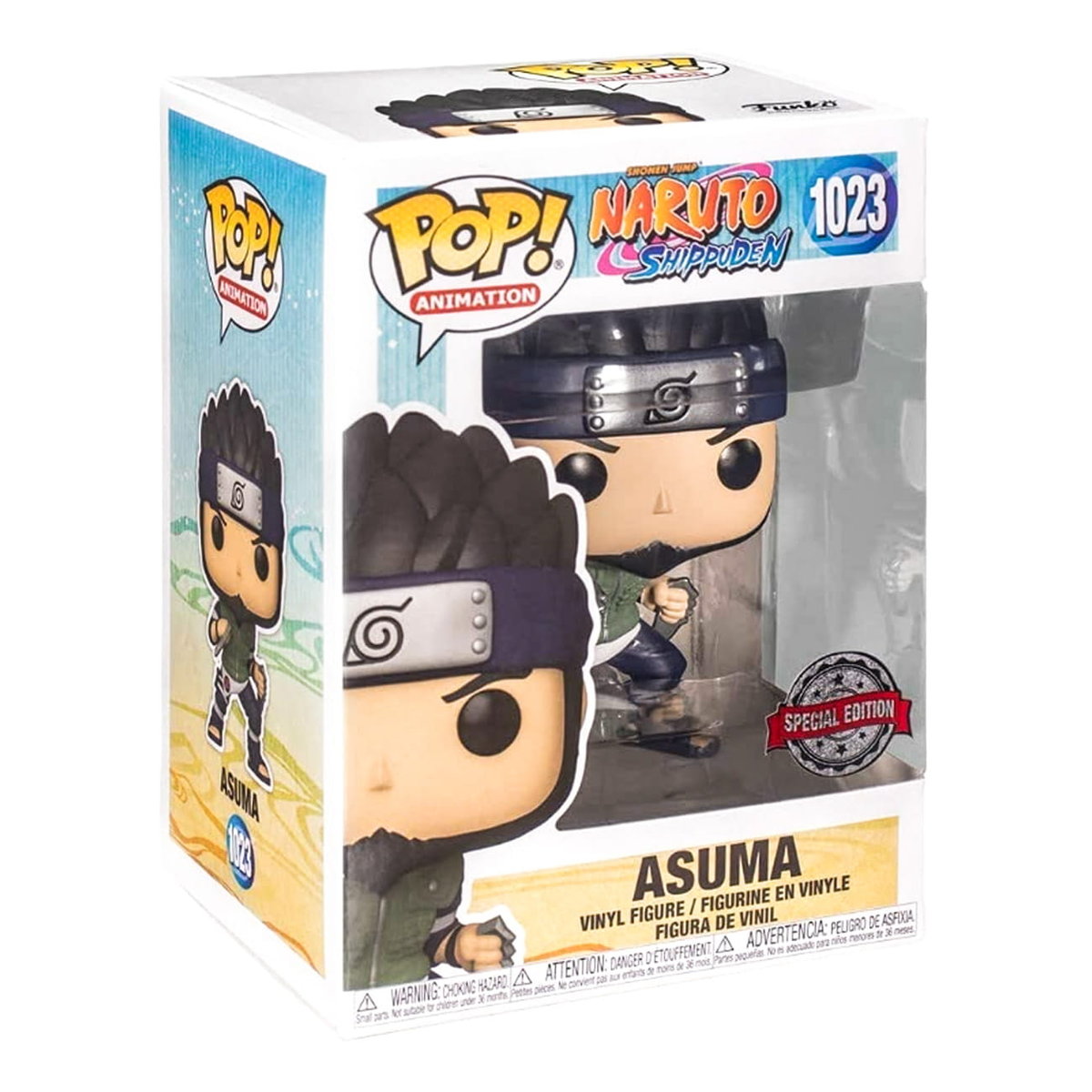 Funko POP! Anime, figurka kolekcjonerska, Naruto, Asuma, Exclusive, 1023