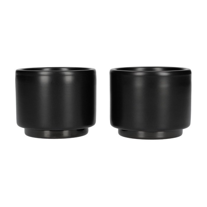 Kubek Fellow Monty Espresso 90 ml - Czarny - 2 sztuki