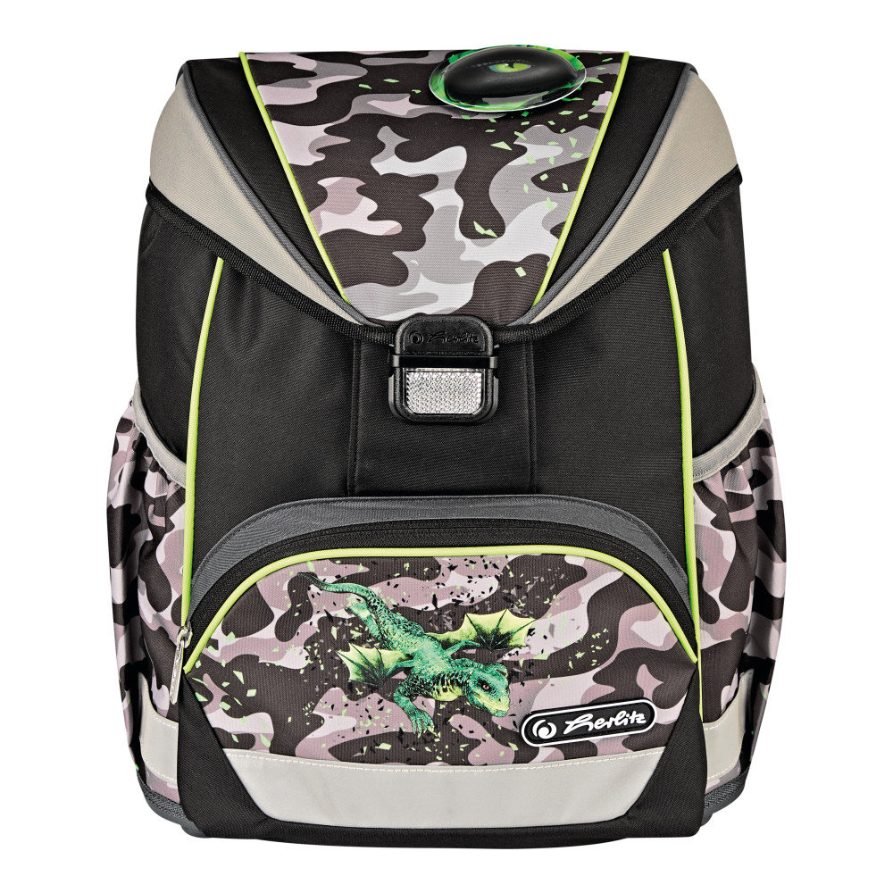 Herlitz, Tornister Ultralight Camo Dragon