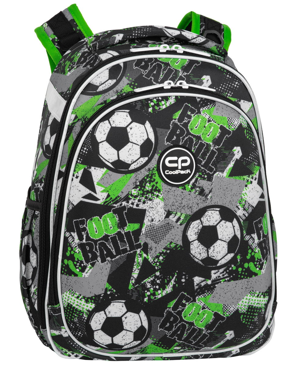 Coolpack Turtle Plecak szkolny Unisex - Dla dzieci i młodzieży, Let`s Gol, 40 x 29 x 14 cm, designerski
