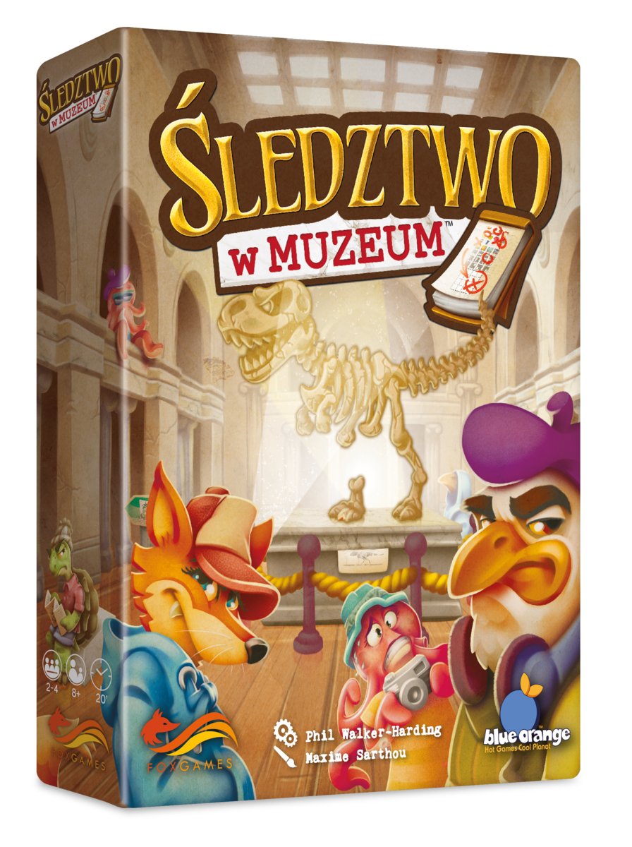 Śledztwo w muzeum - Phil Walker-Harding