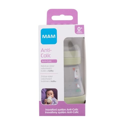Zdjęcia - Butelka (kubek-niekapek) MAM Easy Start Anti-Colic 0m+ Green butelki dla niemowląt 160 ml dla dziec 
