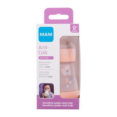 MAM Easy Start Anti-Colic 0m+ Nude butelki dla niemowląt 160 ml dla dzieci