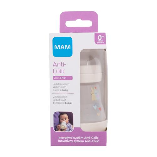 MAM Easy Start Anti-Colic 0m+ Linen butelki dla niemowląt 160 ml dla dzieci