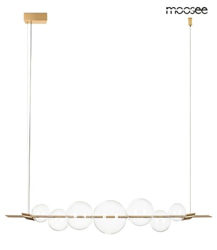 Echo 140 LED lampa wisząca 6-punktowa złota MSE010100348