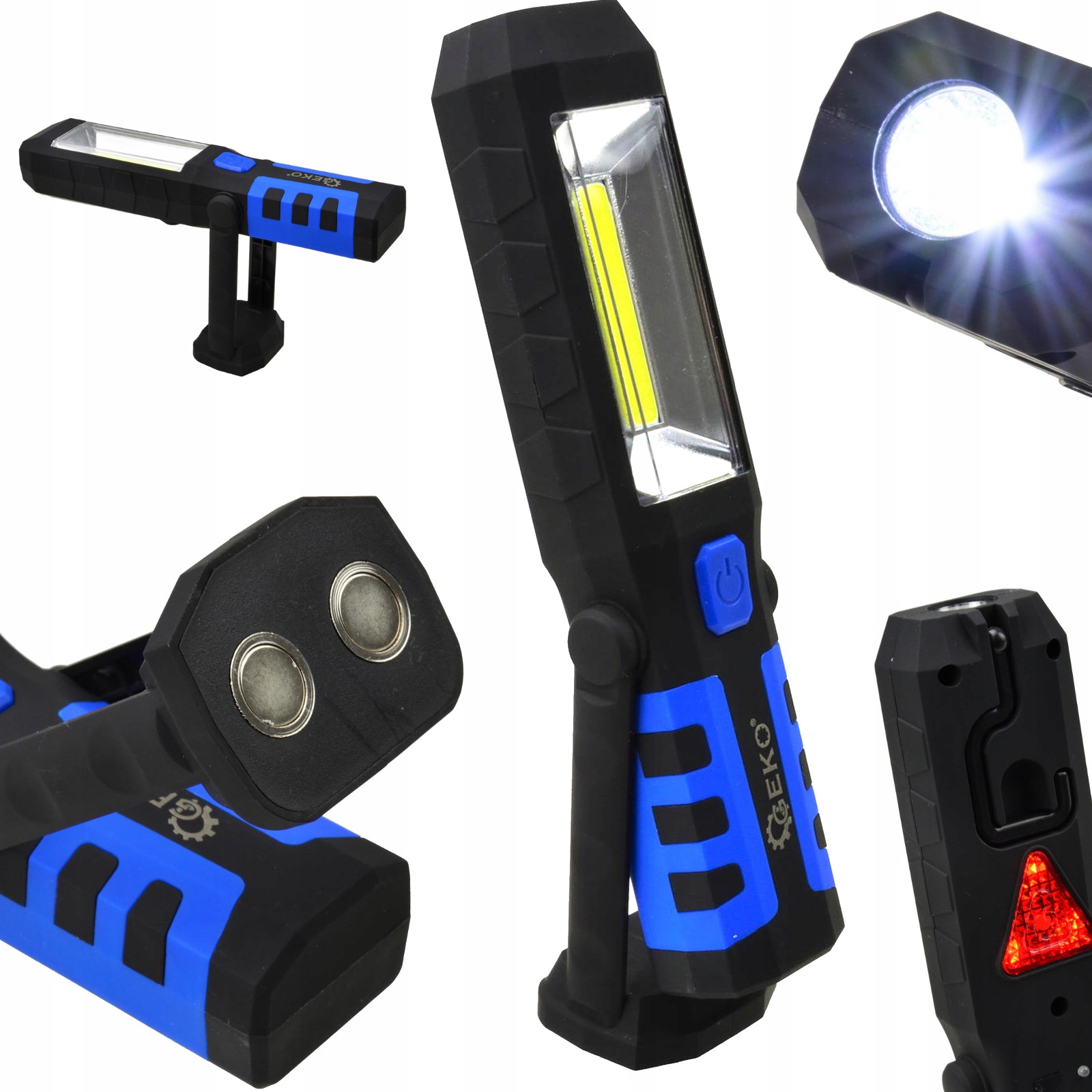 Lampka Lampa Warsztatowa Latarka Led Akumulator