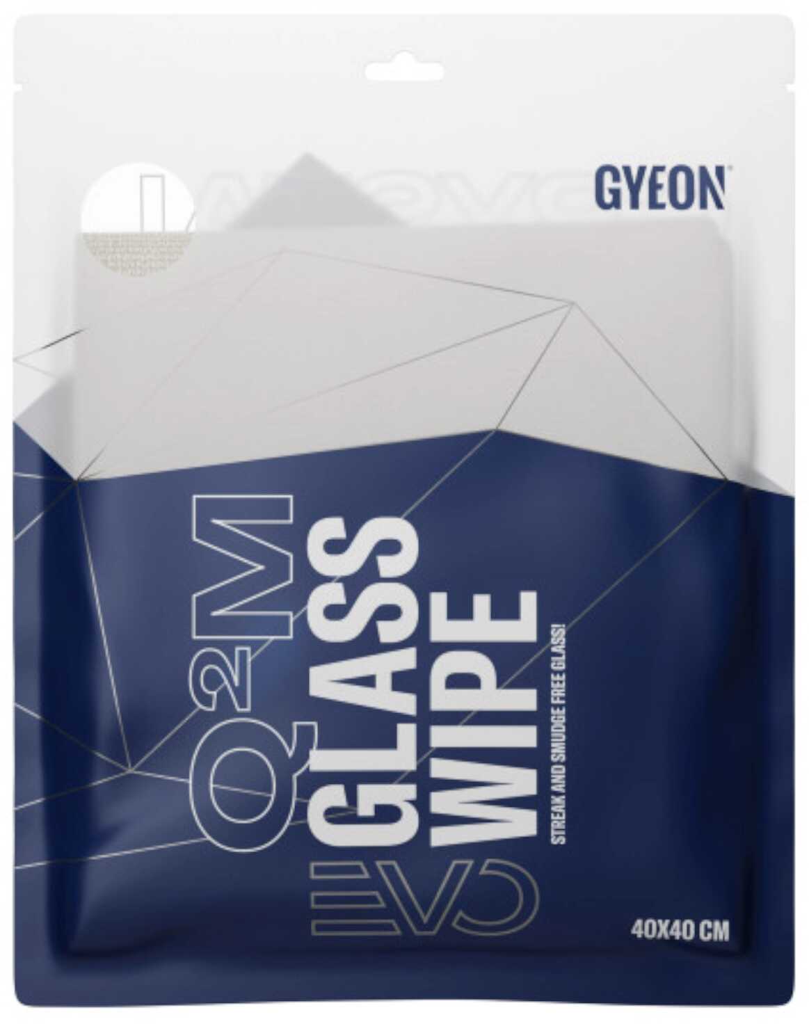 GYEON Q2M GlassWipe EVO - Skuteczna mikrofibra do szyb 40x40cm