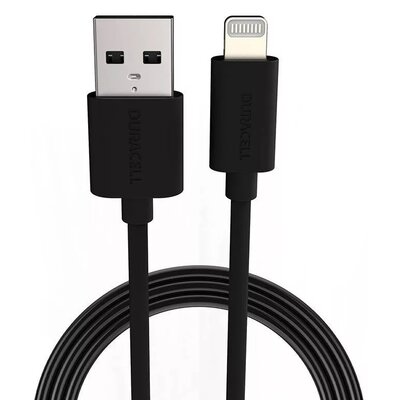 Duracell Lightning do kabla USB (1 m) do Apple iPhone, czarny USB5022A