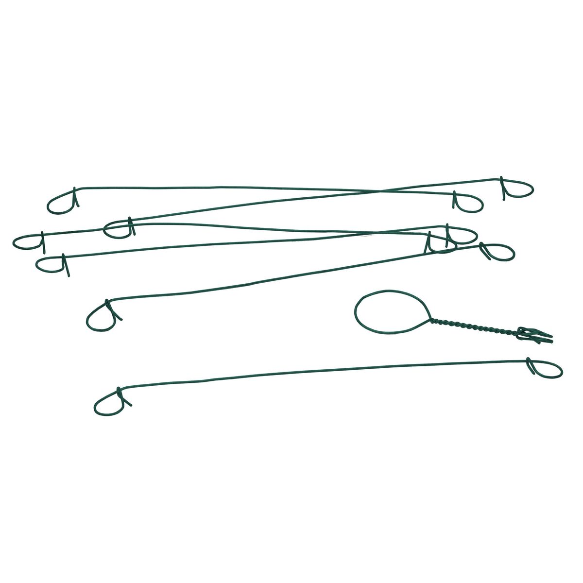 Łączniki do mat balkonowych 200szt. zielone Naterial