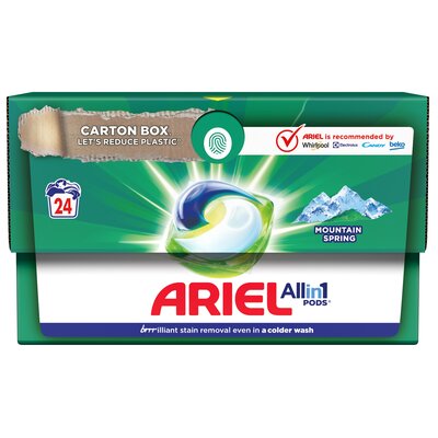 Ariel All-in-1 PODS Kapsułki z płynem do prania, 24prań