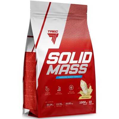 Gainer Trec Nutrition Solid Mass 1000 g Vanilla (5901828342400)