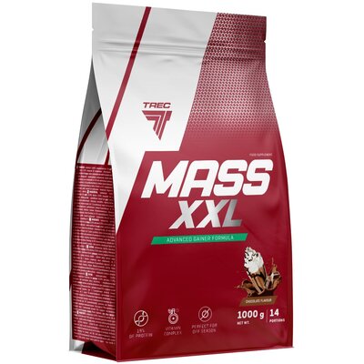 Trec Nutrition MASS XXL 1000 g Chocolate (5901828341564)