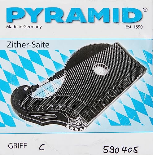 Struny do cytry Pyramid Uchwyt do cytry. Strojenie monachijskie C Tombak besp. 590.405
