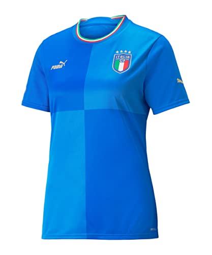 PUMA 765644 Sezon 2022/23 Official Home T-Shirt Damski Ignite Blue-Ultra Blue XS