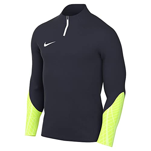 Nike Soccer Drill Top M Nk Df Strk23 Dril Top, Obsydian/Volt/Barely Volt/White, DR2294-452, XL