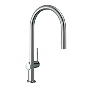 HANSGROHE 72800000 Talis M54 Jednouchwytowa bateria kuchenna 210, wyciągana wylewka, 2jet