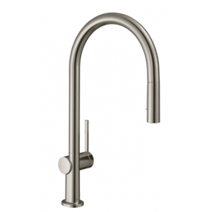 HANSGROHE 72800800 Talis M54 Jednouchwytowa bateria kuchenna 210, wyciągana wylewka, 2jet