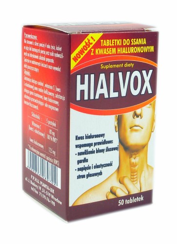 PLANTA-LEK Hialvox bez cukru 50 tabletek do ssania PLANTA-LEK 21PLAHIATA